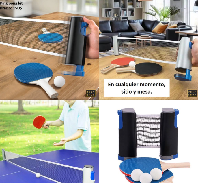 MALLA DE PING PONG